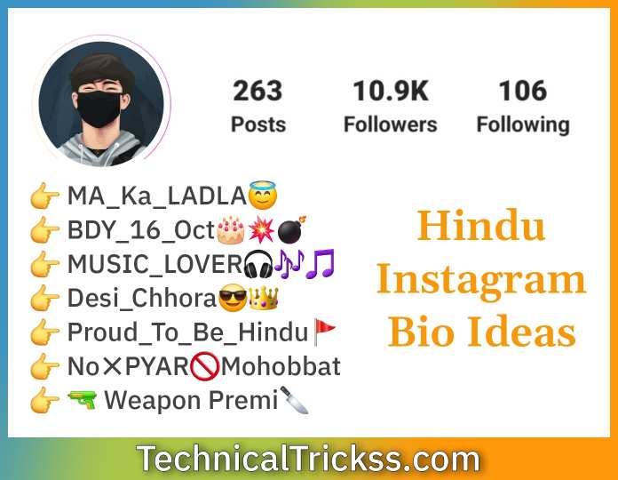 Instagram Bio Hindu